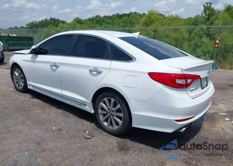 2016 Hyundai Sonata Limited из США, поврежденный, VIN 5NPE34AF2GH339086